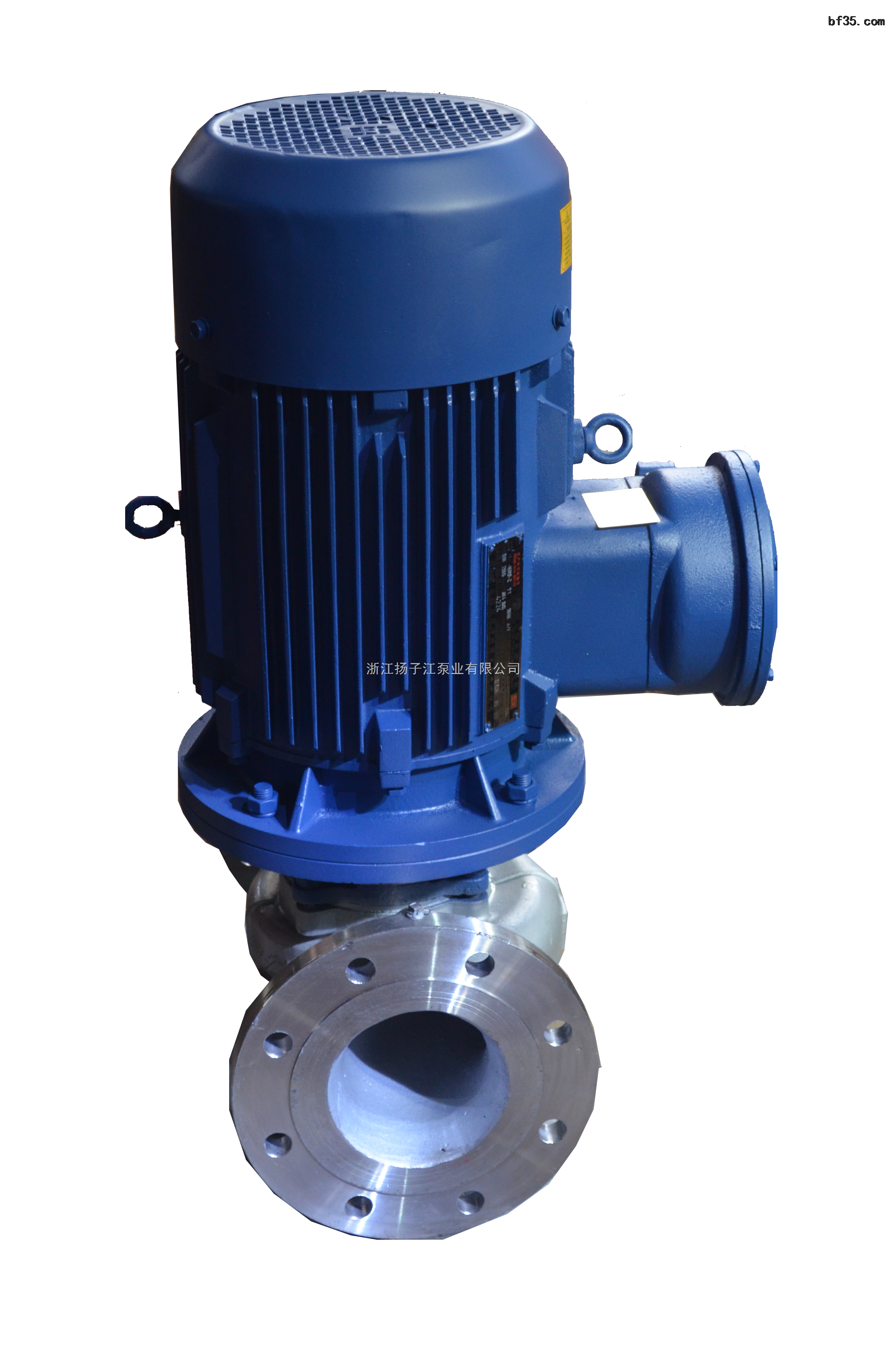 ISGB3寸不锈钢立式化工管道泵 高温循环管道泵 防爆增压管道泵