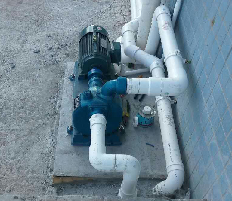 TC自吸泵现场安装_清水循环泵,农田浇灌泵,清