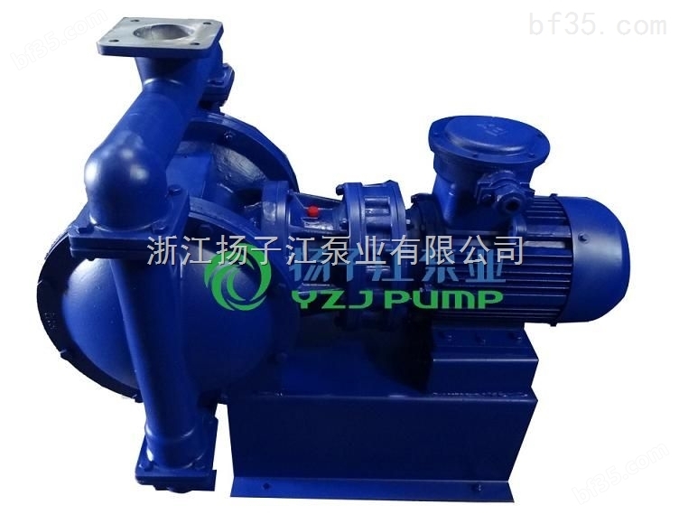 DBY-65排污衬氟隔膜泵,卧式电动隔膜泵,电动涡轮隔膜泵