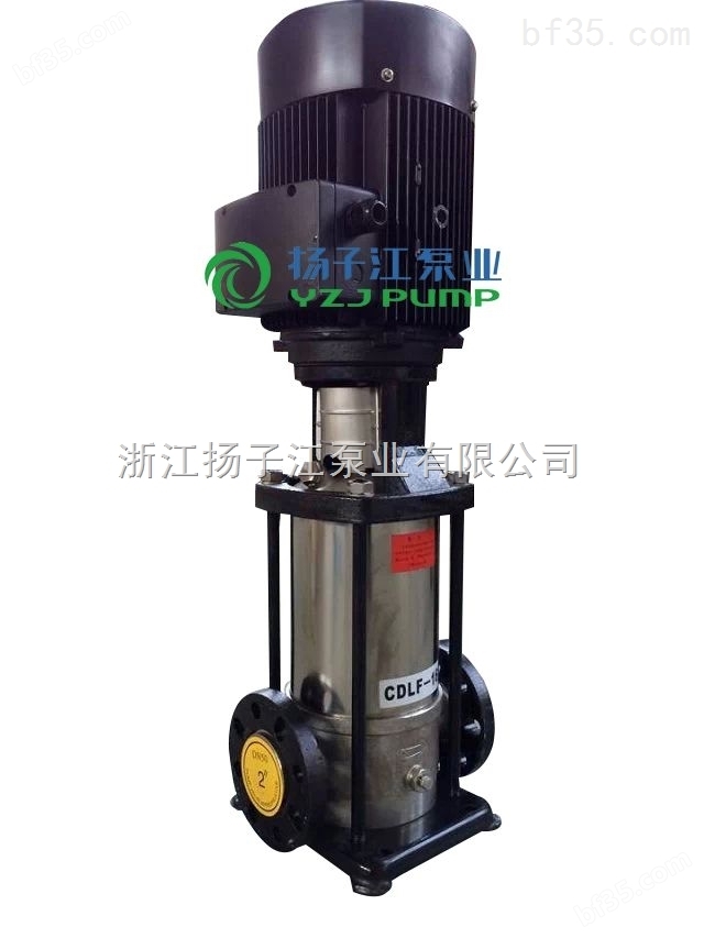 CDLF型立式不锈钢多级管道泵-管道泵 多级管道泵 不锈钢管道泵