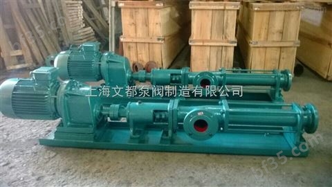 上海文都G25-1型单螺杆泵