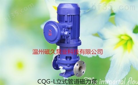 CQG-L型磁力泵立式管道型磁力泵