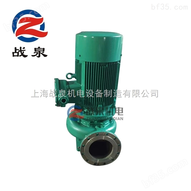 供应isg80-200立式管道泵 热水管道泵厂家 上海水泵生产