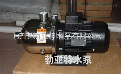 济宁水泵 QDW卧式304不锈钢离心泵防腐蚀