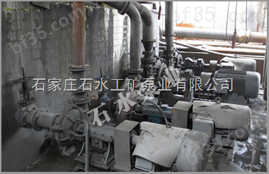 石水泵业渣浆泵,选矿厂渣浆泵使用案例