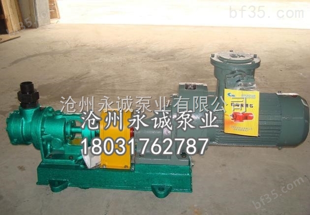 沧州永诚泵业NYP高粘度转子泵皮带轮皮带使用安装要注意事项